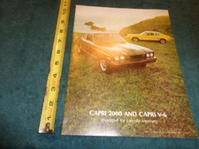 1974 MERCURY CAPRI SALES BROCHURE / CATALOG / ORIGINAL FOMOCO ITEM!!