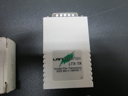 NEW LANTRONIX TWISTED PAIR TRANSCEIVER LTX-TA LTX-TA-11 LTXTA 10 BSE-T Ethernet - Picture 3 of 9