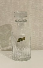 Authentic Baccarat France Glass Crystal Liquor Decanter And Stopper