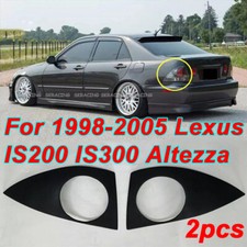 Unpainted Frp Rear Tail Light Covers For 1998-2005 Lexus Is200 Is300 Altezza