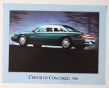 CHRYSLER CONCORDE 1996 dealer brochure - English - Canada - ST501000918