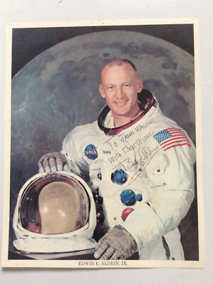 アポロ11号　Buzz Aldrin サイン入り額装 アポロ11号 Buzz Aldrin サイン入り額装 アポロ11号 Buzz Aldrin