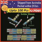 50-200pcs Waterproof Solder Seal Sleeve Heat Shrink Butt Wire Connector Terminal