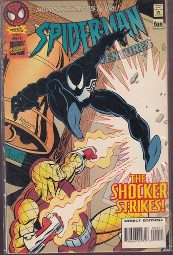 Marvel: SPIDERMAN ADVENTURES #1 & #9 (1994 VF+) - Picture 2 of 2