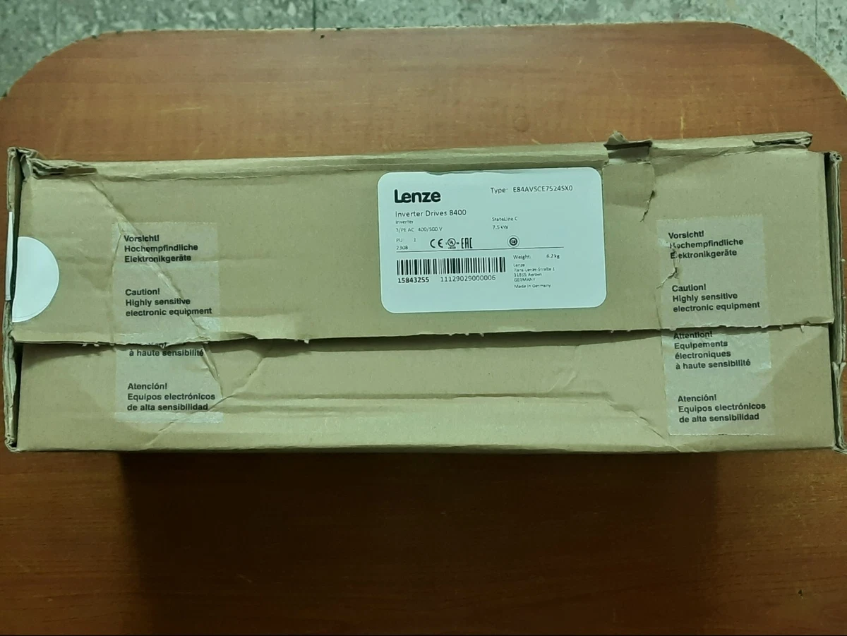 Lenze 8400 StateLine C inverter 7.5 Kw. - Type: E84AVSCE7524SX0 Lenze 8400 StateLine C inverter 7.5 Kw. - Type: E84AVSCE7524SX0