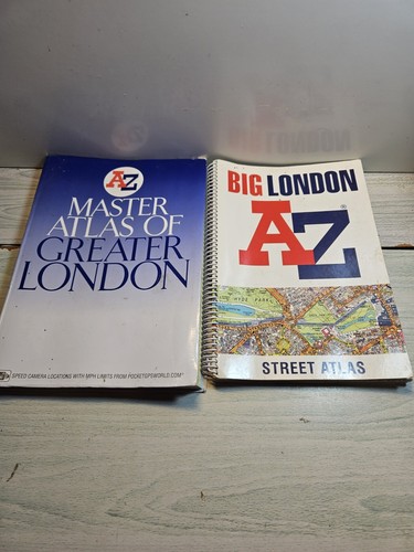 Master Atlas of Greater London Book & big London A to Z street atlas big books - Picture 2 of 15