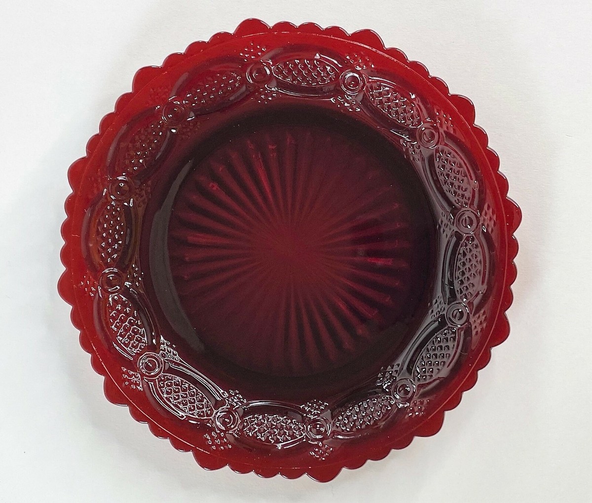 食器 AVON Avon Royal Sapphire Cobalt Blue Glass Made in France Dinner and