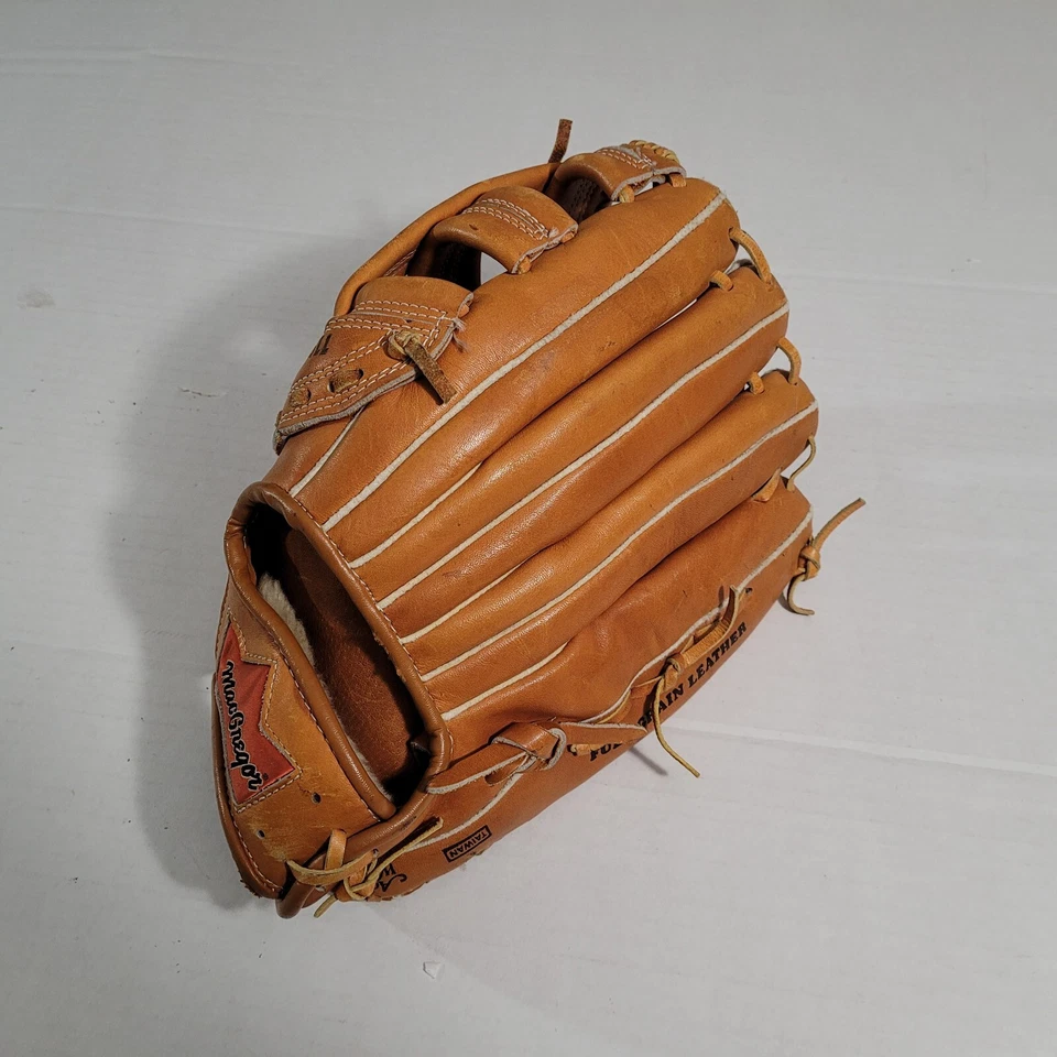 Guante de softbol vintage MacGregor SB6 Eddie The King Feigner Taiwán LHT Foto 2 de 4