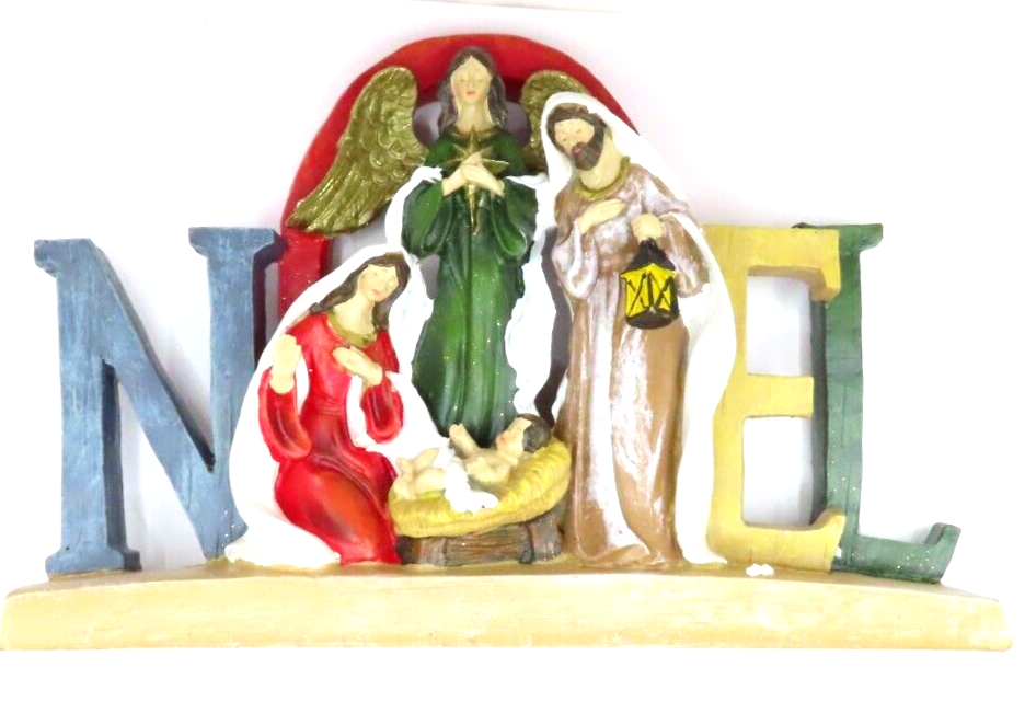 Noel Christmas Nativity Scene Ornament Figurine 16 CM Gift Decor Decoration