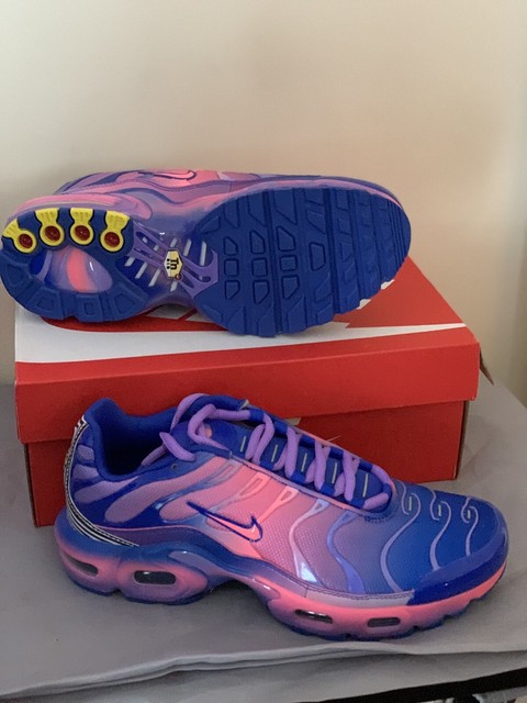 Nike Air Max Plus GS QS Racer Blue /sunset Pulse Ct0962 400 US Sz 6.5y W 8 for sale online | eBay