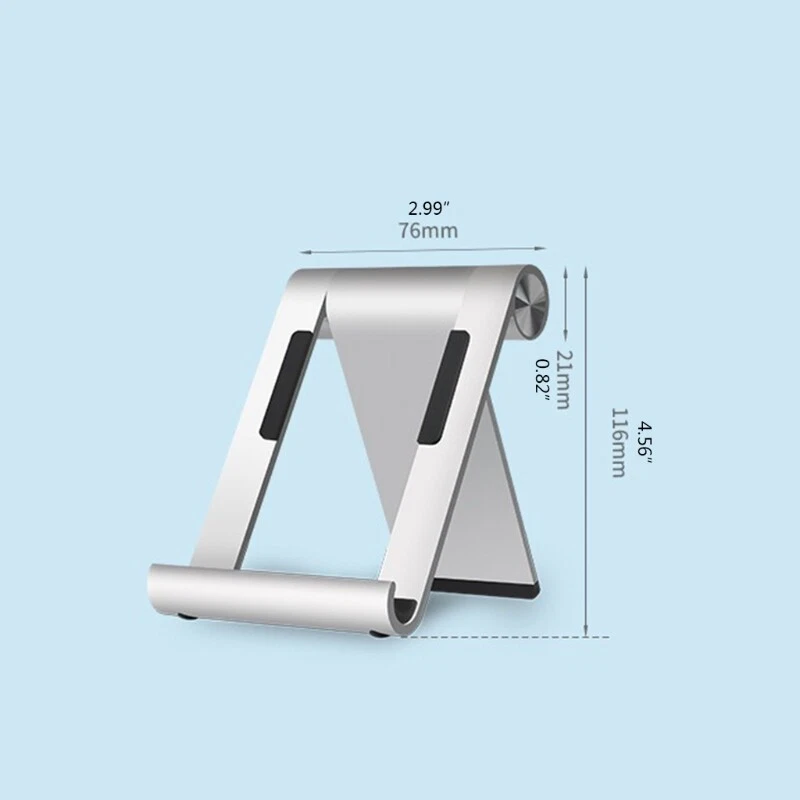 Adjustable Ergonomic Aluminum Laptop Stand for Notebook Tablet or Phone