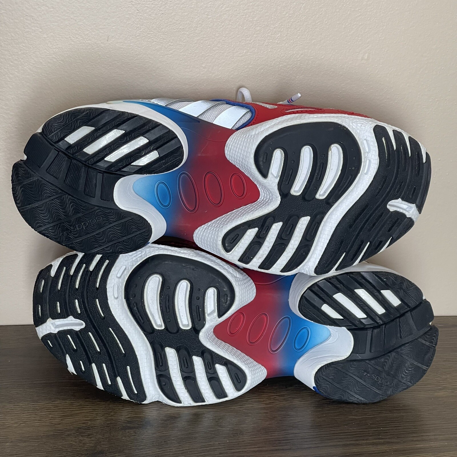 Mens Size 5 Adidas EQT Gazelle Low Sneaker Red Wh… - image 8