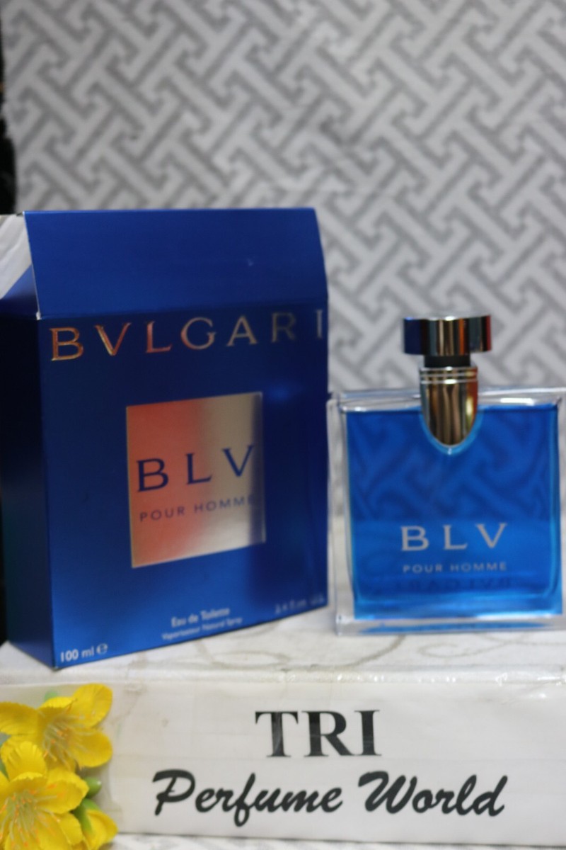 Vintage BLV Pour Homme Bvlgari Eau de Toilette Spray 3.4 oz. Batch