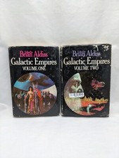 Lot Of (2) Galactic Empires Hardcover Books Volume One And Two Brian Aldiss