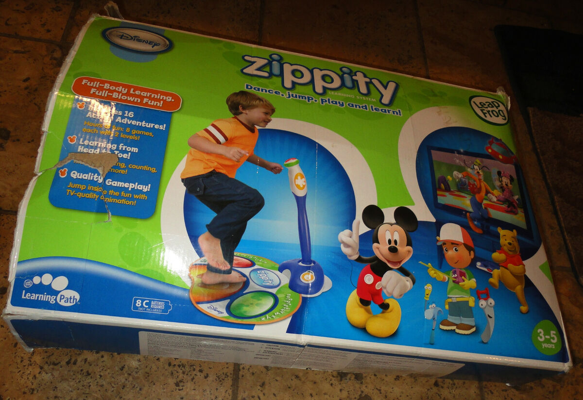 LEAPFROG DISNEY'S ZIPPITY LEARNING SYSTEM + 1 CARTRIDGE