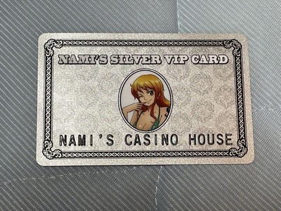 その他 Nami's Silver VIP Card - Casino House Nami Casino House Vip Card One Piece Tower | eBay