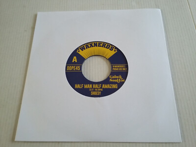 Shoesy / Sam Tweaks   Half Man Half Amazing / As Long As I Got Wu UK 7  single