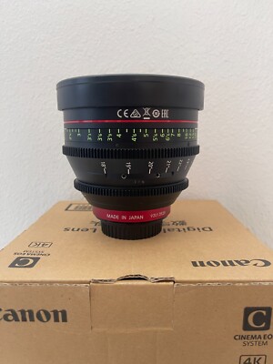 Canon CN-E 50mm T1.3 L F Cinema Prime Lens (EF Mount)