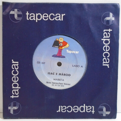 ISAC E MARCIO  MARIETA / AI MARIDO BRAZIL 70'S SAMBA SOUL FUNK 7'' TAPECAR