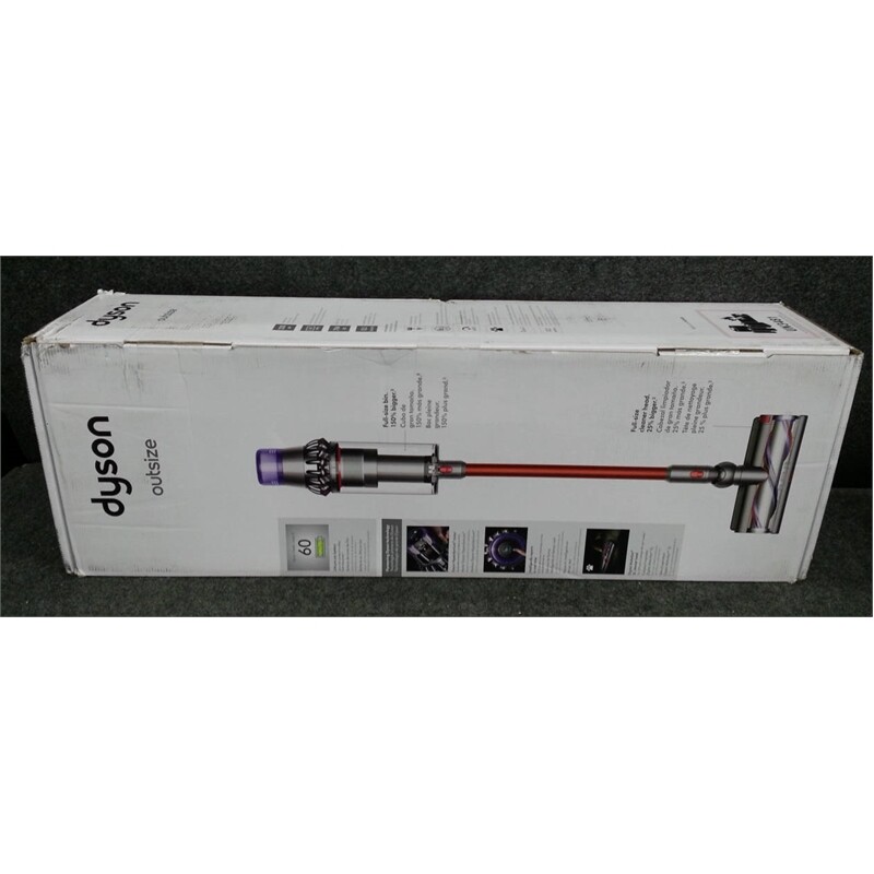 Dyson SV29 Outsize Cordless Stick Vacuum Cleaner Nickel/Red For All