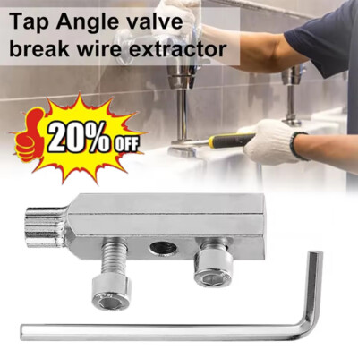 Broken Screw Extractor Repair Removal Tool for Faucet Washing Basin Corner