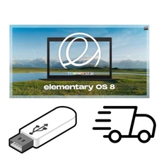 Elementary OS 8.0 64bit USB Drive Linux Live Bootable Installer Elementary