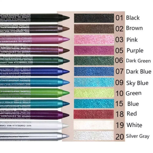Colorful Liquid Eyeliner Pencil Makeup Long Lasting Eye Shadow Eye Liner Gel Pen - Picture 6 of 22