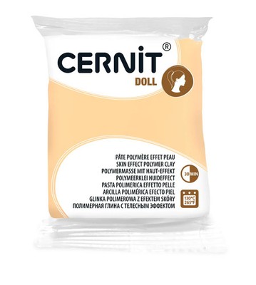 Cernit 6x Cernit DOLL 56 g Mandel CE0950056744C