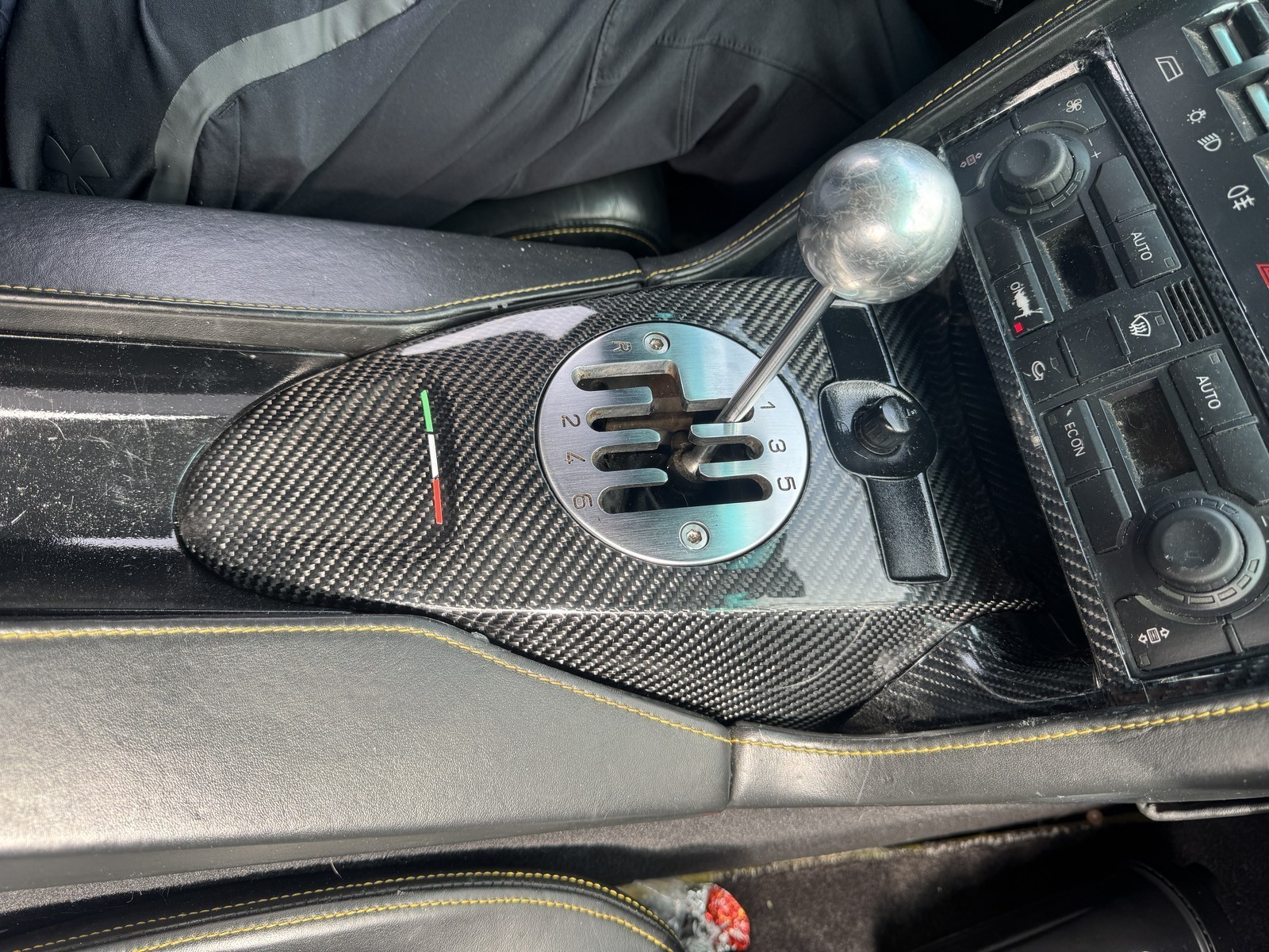Lamborghini Gallardo Center console