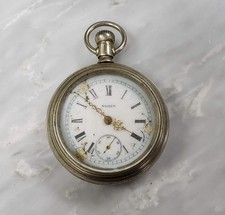 Antique 1902 Elgin Pocket Watch w/ Swing Out Case 15 Jewels 14-A800