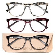 3-Pack Design Optics by Foster Grant - Reading Glasses - NWT