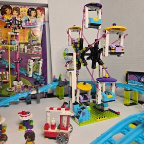 LEGO Friends 41130 Amusement Park Roller Coaster  w/ Box and Catalog