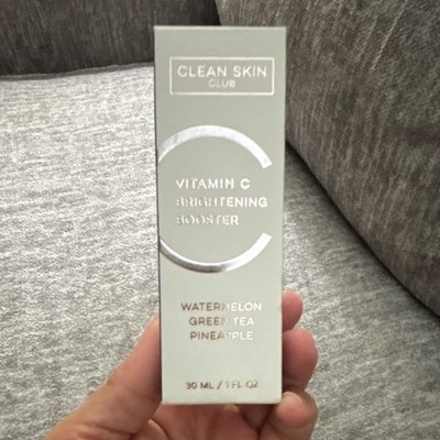 Clean Skin Club Vitamin C Brightening Booster Serum Watermelon Green Tea 30ml