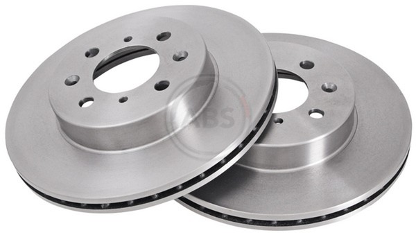 2X Bremsscheibe A.B.S. 16002 FüR Accord Honda 3 Aerodeck CA Prelude BA CA5 Exi-image