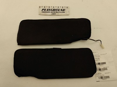 CORVETTE C4 Sun Visor Set With Vanity Lights And Mirrors Fits 84-96