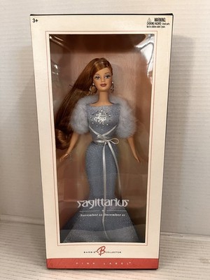 Sagittarius Barbie Doll The Zodiac Collection Pink Label 2004