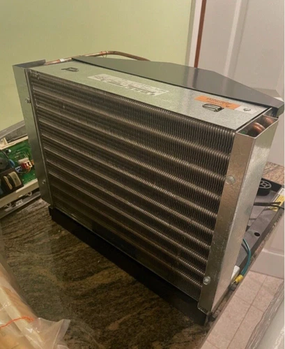 copeland Air Cool 1/2 hp condensing with 115v fan and Air-Cooled Copevap Base