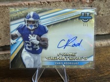 Marketplace image: Chris Rodriguez 2022 Bowman U Prime Signatures Superfractor  Auto 1/1 Jaguars
