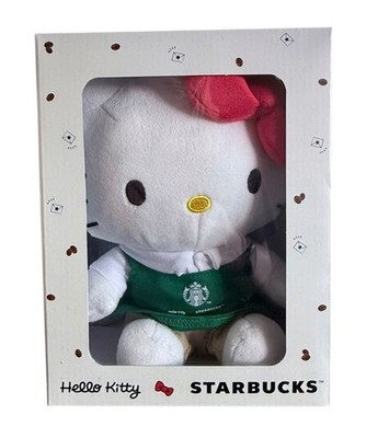 Starbucks x Hello Kitty Boxed Plush Sanrio 2025 New In Box 