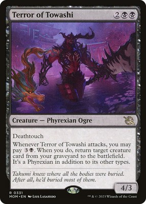 MTG Terror of Towashi [March of the Machine] Near Mint Magic