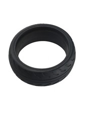 Heavy duty 5 5x2 Solid Wheel for Electric Scooter Resilient Solid Rubber