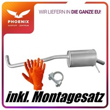 ✅ für Dacia Logan MCV II 0.9 Tce + 0.9 Tce LPG ab 2013 Auspuff Endschalldämpfer