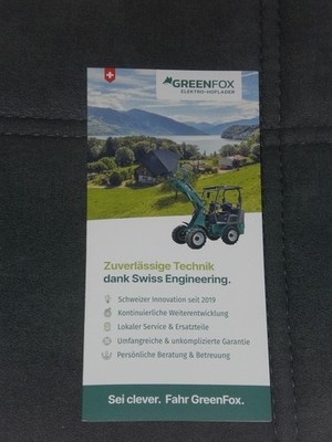 Greenfox Electric Yard Loader Brochure (26093)