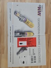 KW Gewindefahrwerke / Coilovers V2 Comfort VW TOURAN II , Art. Nr 180800AX