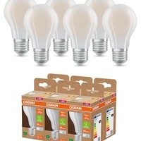 6Er Osram E27 Besonders Effizientes Led Leuchtmittel Leistungsstark 7,2W = 100W