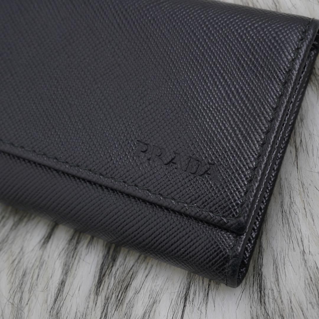 Extremely Beautiful Condition PRADA Key Case Saff… - image 3