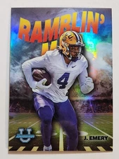 2022 Bowman University Chrome Ramblin' Man #RM-7 John Emery Refractor