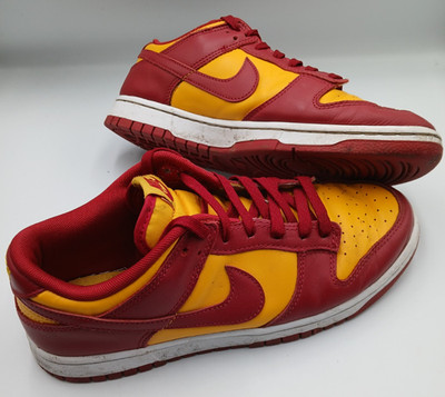 Nike Herren Schuhe 8 UK Dunk Low Turnschuhe Midas Gold Größe UK 8 EU 42,5 