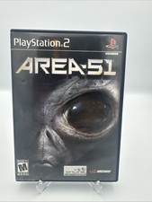 Area 51 (Sony PlayStation 2, 2005) No Manual - Tested