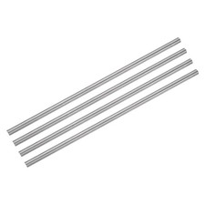 4Pcs Titanium Round Rod 0.2" Dia 5mm 8" Length TC4 Titanium Solid Bar
